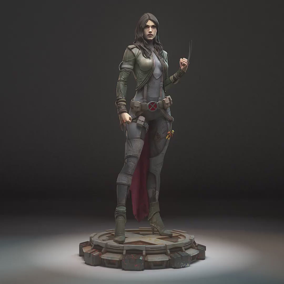 X-23 Garage Kit | Fanmade Model by h3llCreator | Logan Jr | 3D Printed