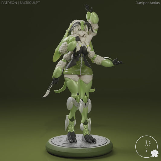 Juniper Actias by SaltSculpts | High Quality Resin Print | Painted Commissions available!
