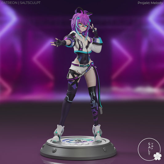 Project Melody by SaltSculpts | High Quality Resin Print | Painted Commissions available!