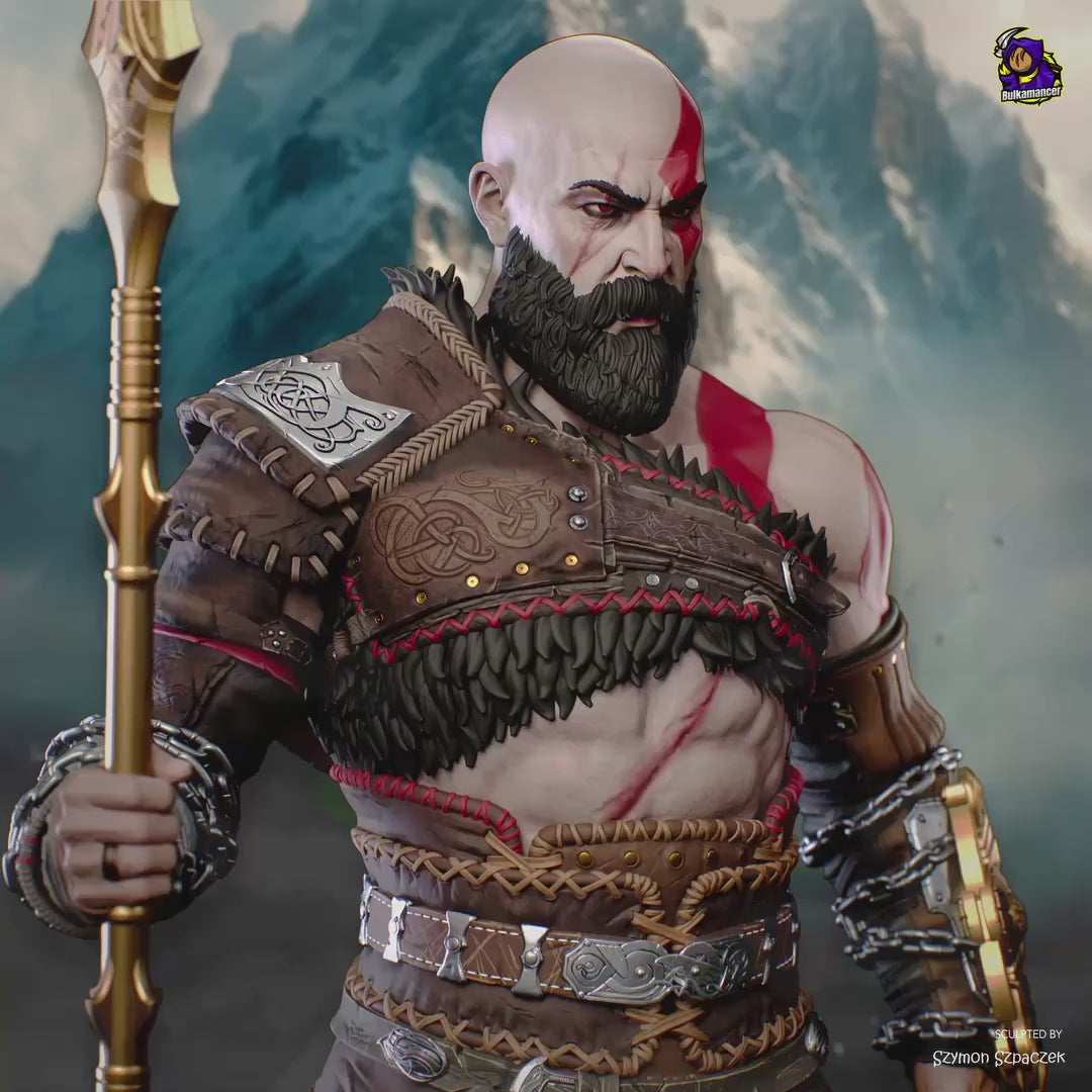 Kratos Garage Kit | Fanmade Model by Bulkamancer| God of War | 3D Printed