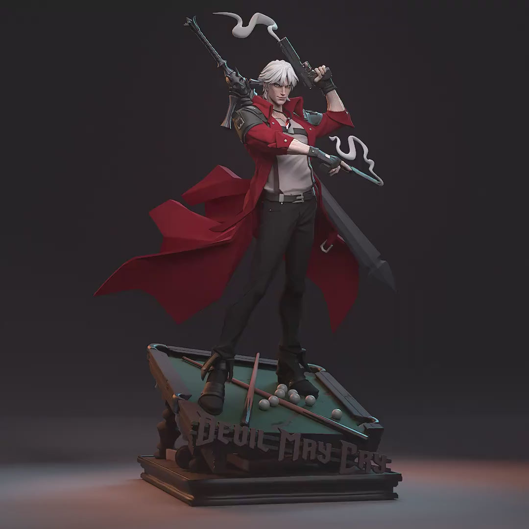 Dante Garage Kit | Fanmade Model by h3ll creator | Devil May Eat Pizza | 3D Printed