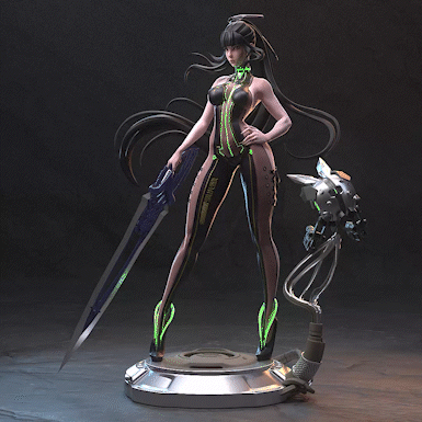 Eve Garage Kit | Fanmade Model by h3llCreator | Stellar Blade | 3D Printed