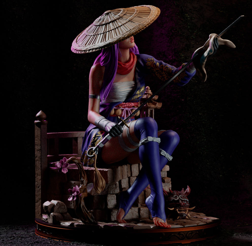 Psylocke from Rivals Fan-Made Model by CA3D