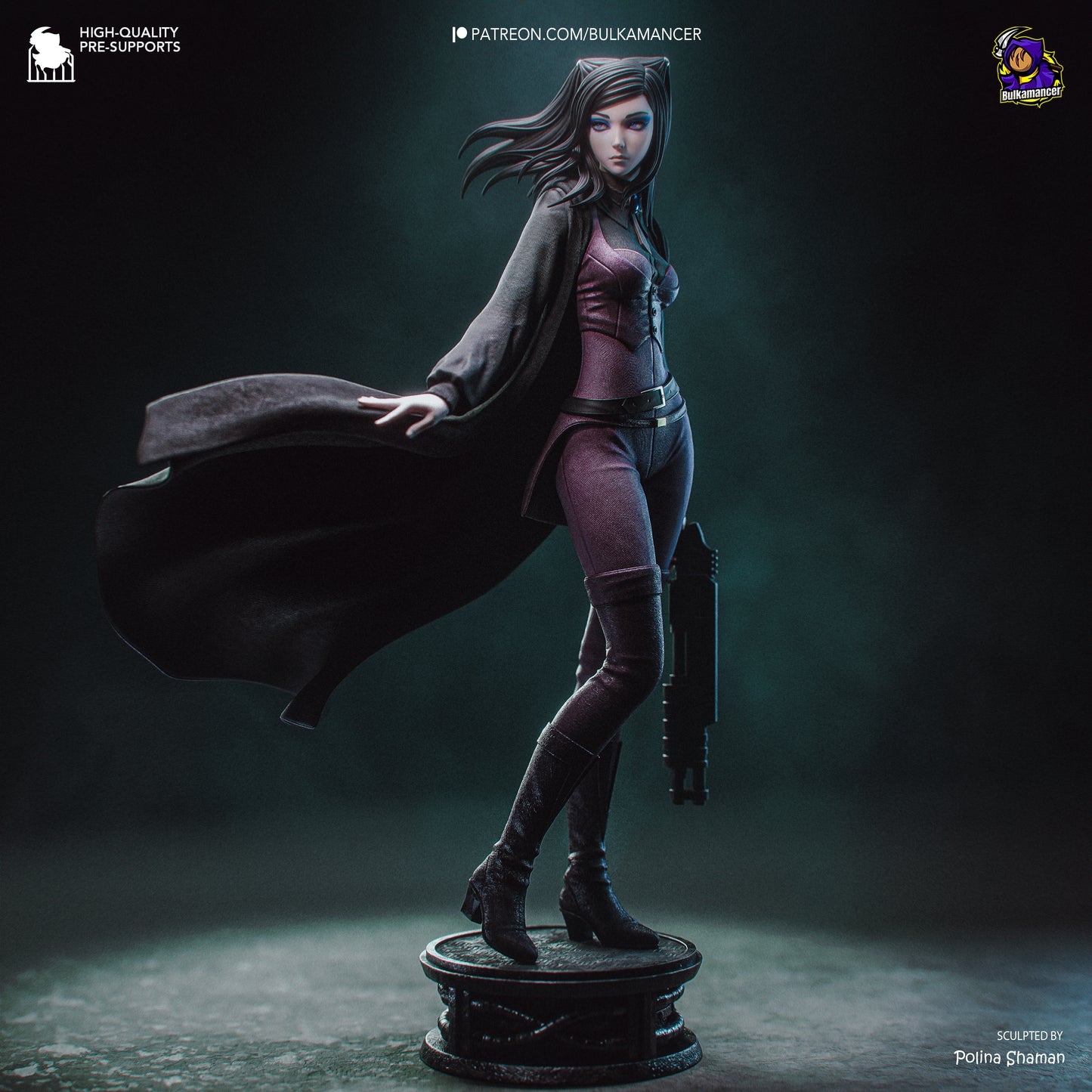 Re-L from Ergo Proxy by Bulkamancer | High Quality Resin Print | Painted Commissions available!