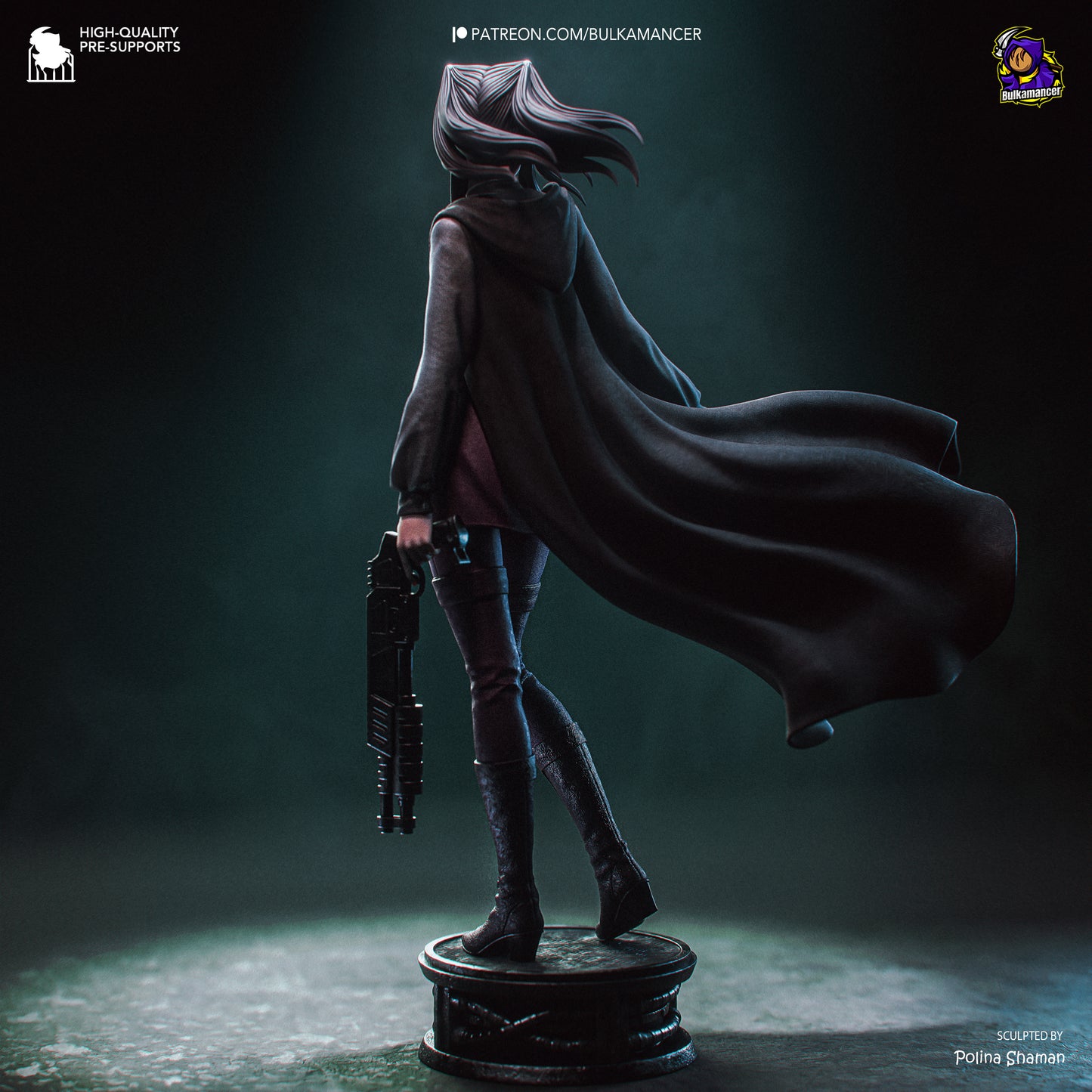 Re-L from Ergo Proxy by Bulkamancer | High Quality Resin Print | Painted Commissions available!