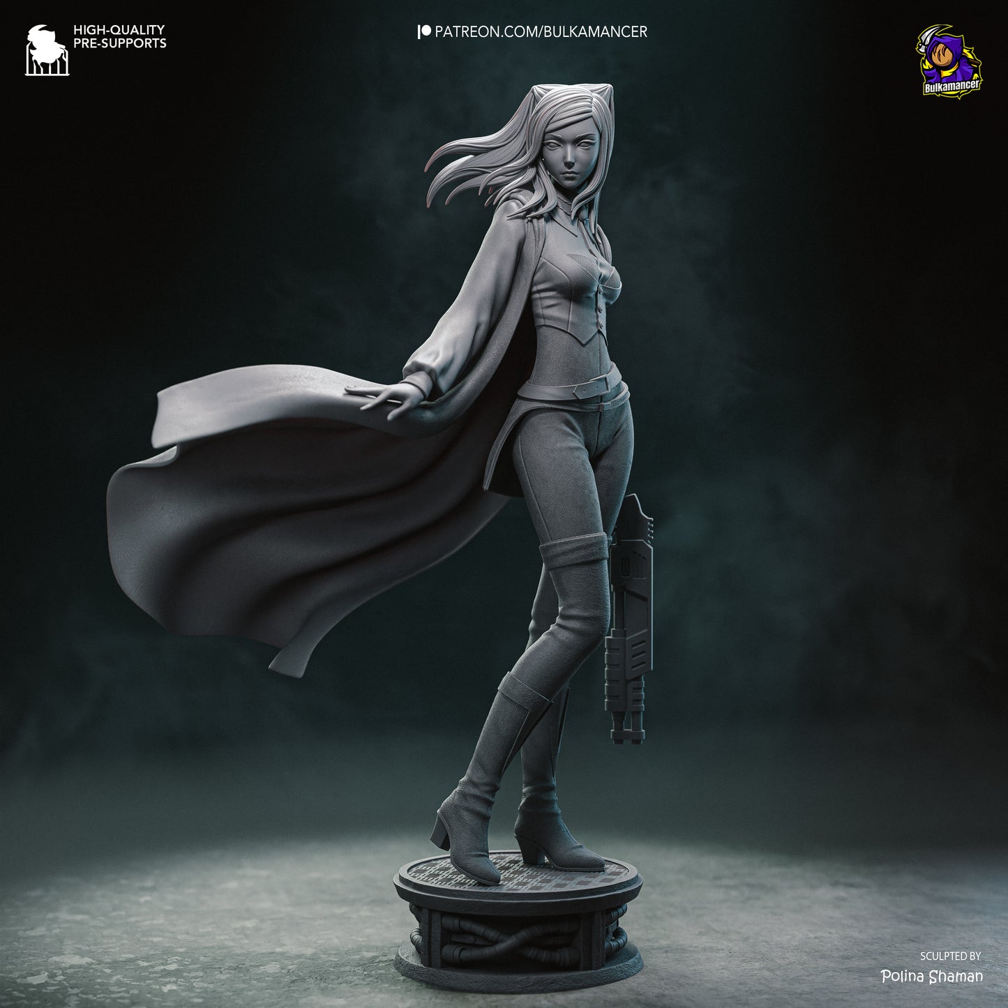 Re-L from Ergo Proxy by Bulkamancer | High Quality Resin Print | Painted Commissions available!