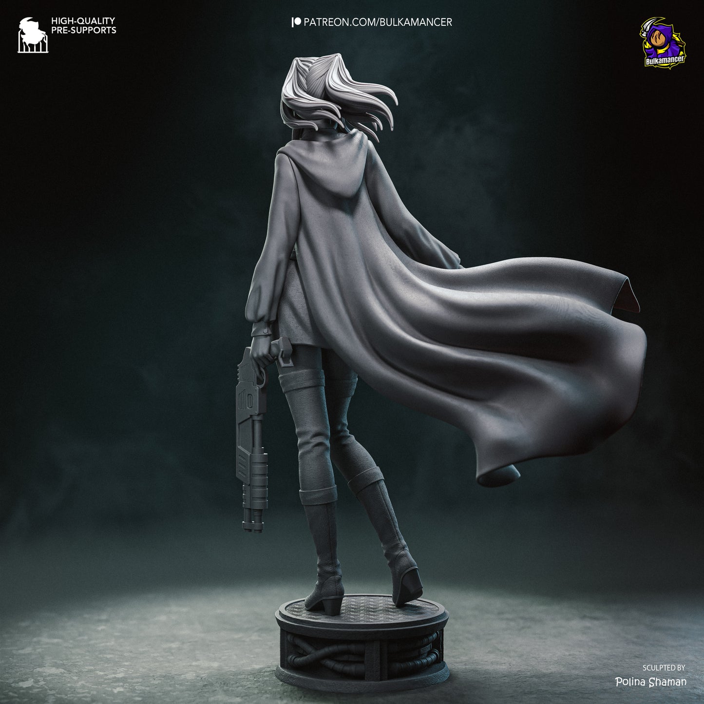 Re-L from Ergo Proxy by Bulkamancer | High Quality Resin Print | Painted Commissions available!