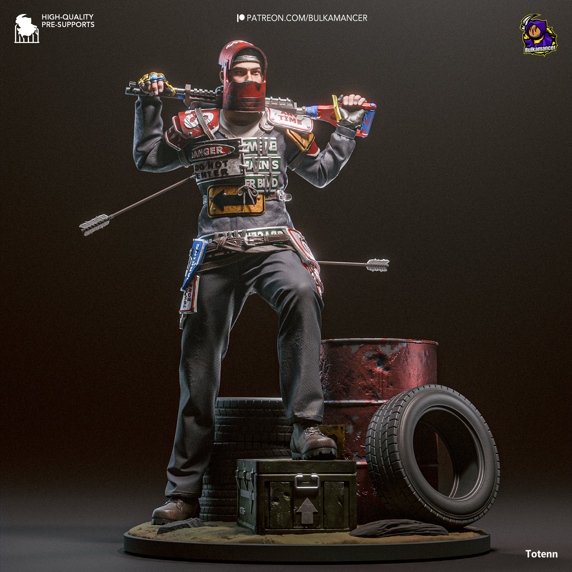 Survivor Garage Kit | Fanmade Model by Bulkamancer | 3D Printed - Sephiknot