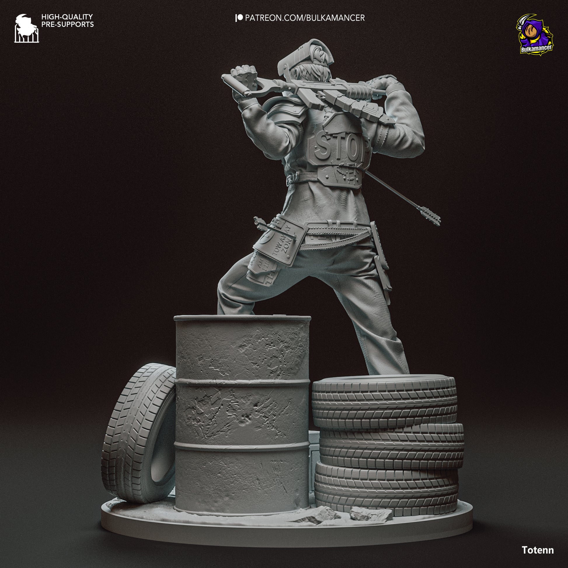 Survivor Garage Kit | Fanmade Model by Bulkamancer | 3D Printed - Sephiknot