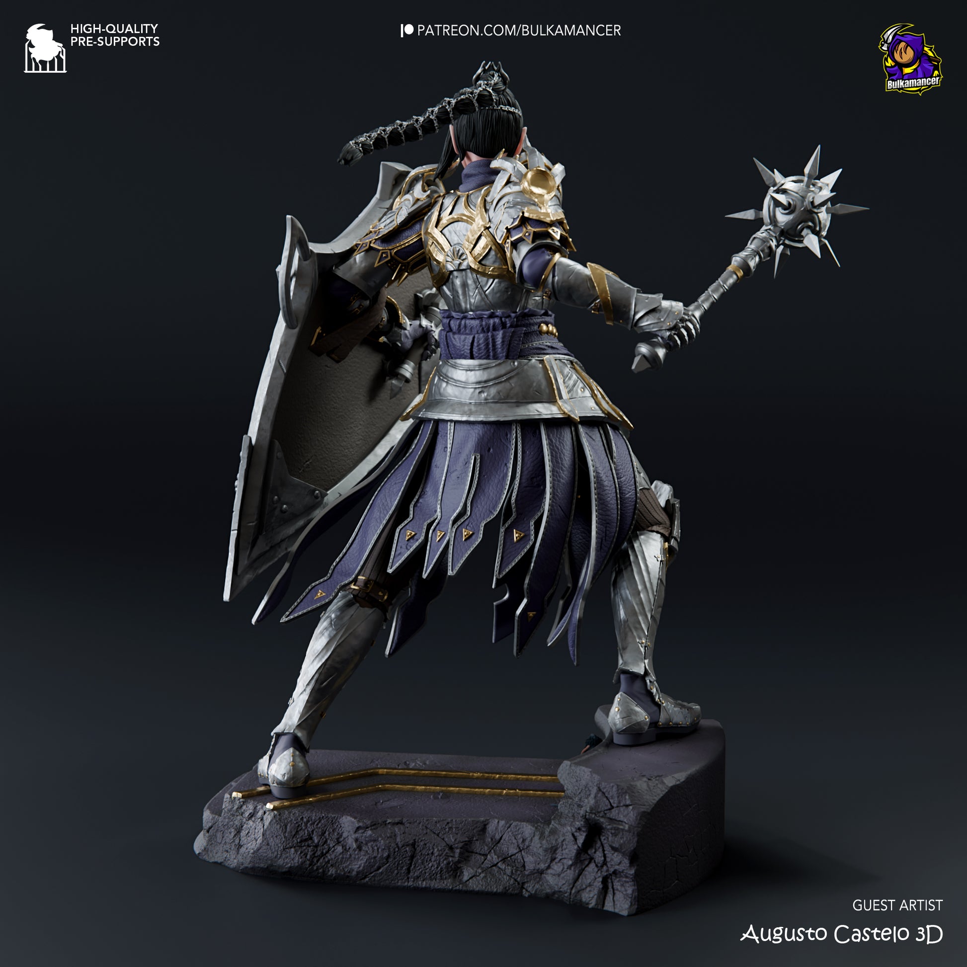 Baldurs Gate 3 Shadowheart Garage Kit | Fanmade Model | Gods favourite princess | 3D Printed - Sephiknot