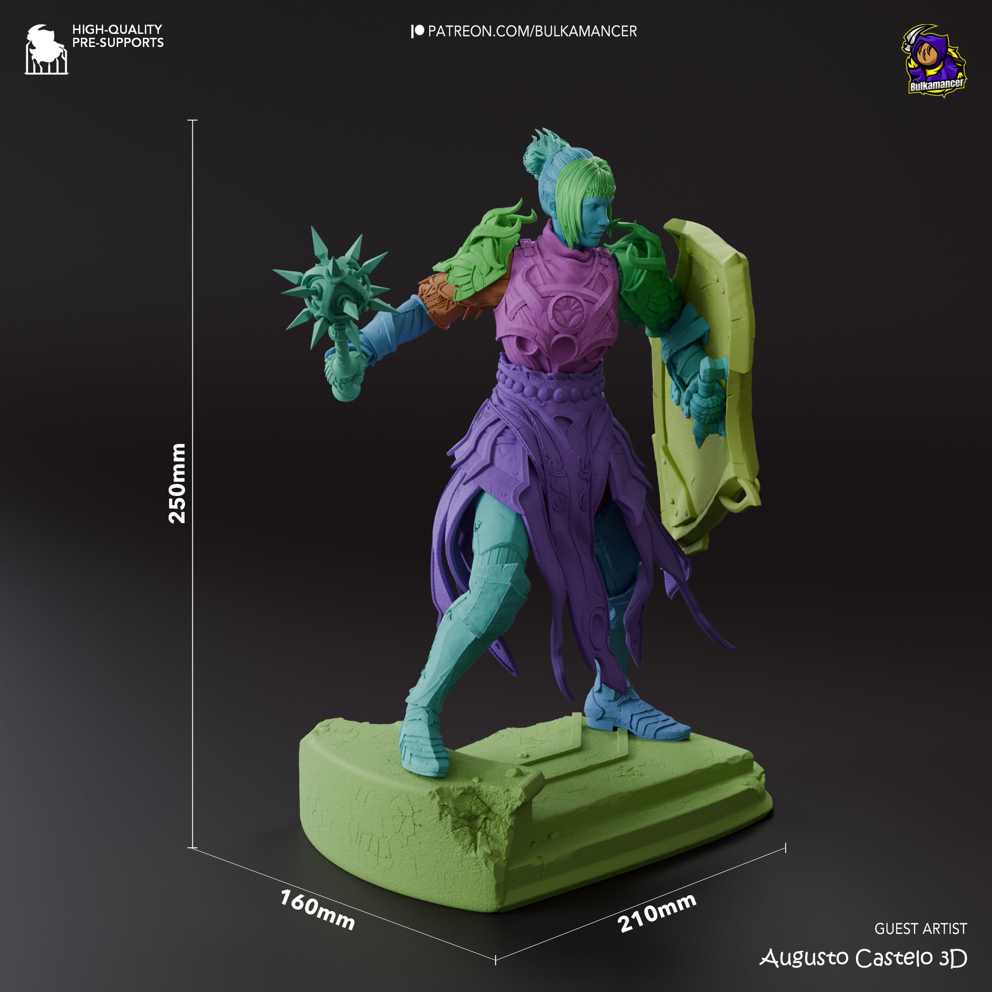Baldurs Gate 3 Shadowheart Garage Kit | Fanmade Model | Gods favourite princess | 3D Printed - Sephiknot