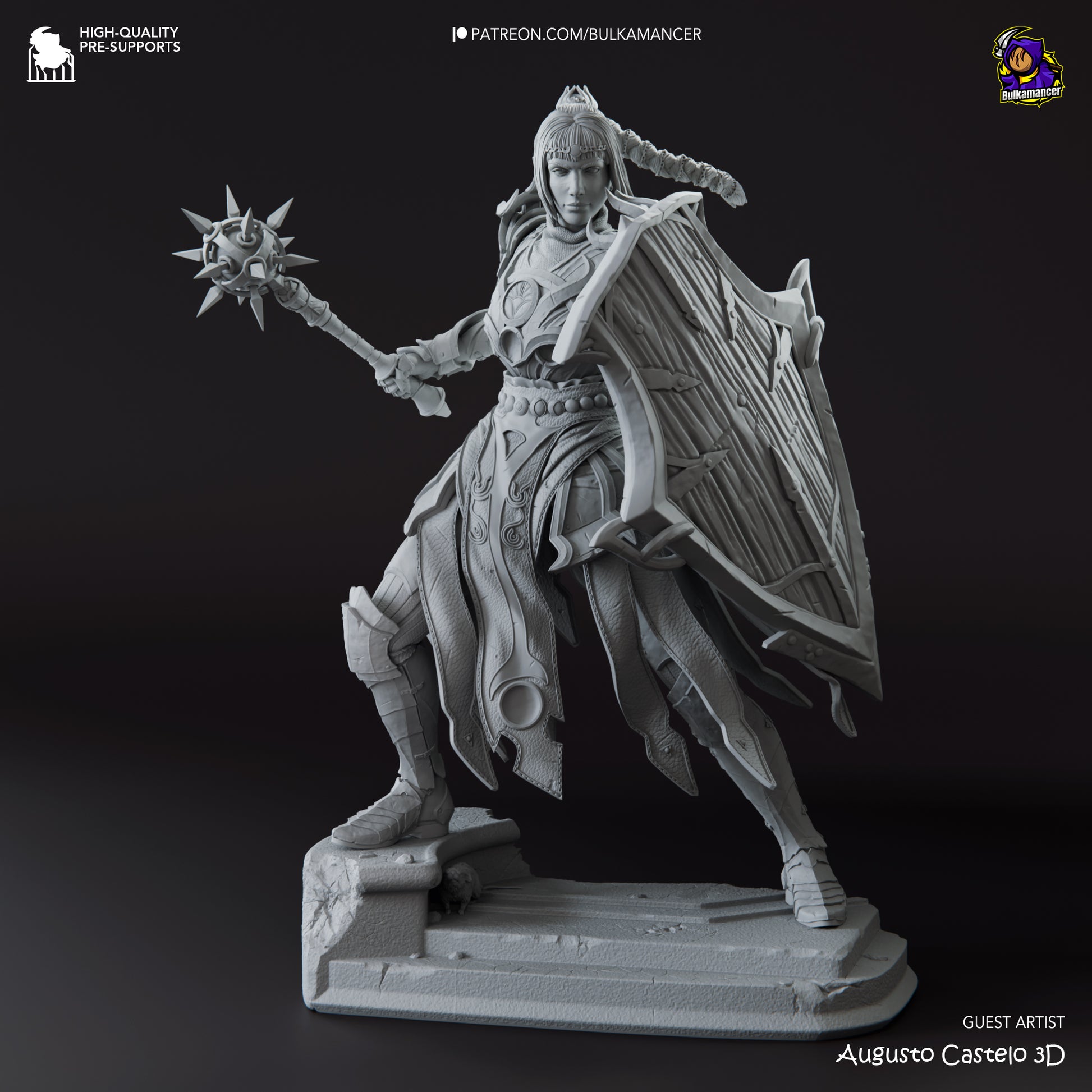 Baldurs Gate 3 Shadowheart Garage Kit | Fanmade Model | Gods favourite princess | 3D Printed - Sephiknot