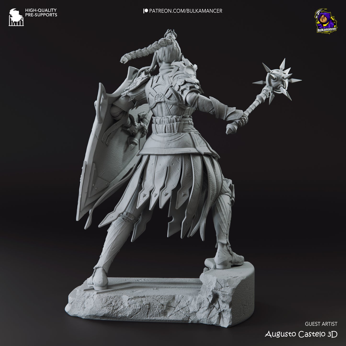 Baldurs Gate 3 Shadowheart Garage Kit | Fanmade Model | Gods favourite princess | 3D Printed - Sephiknot