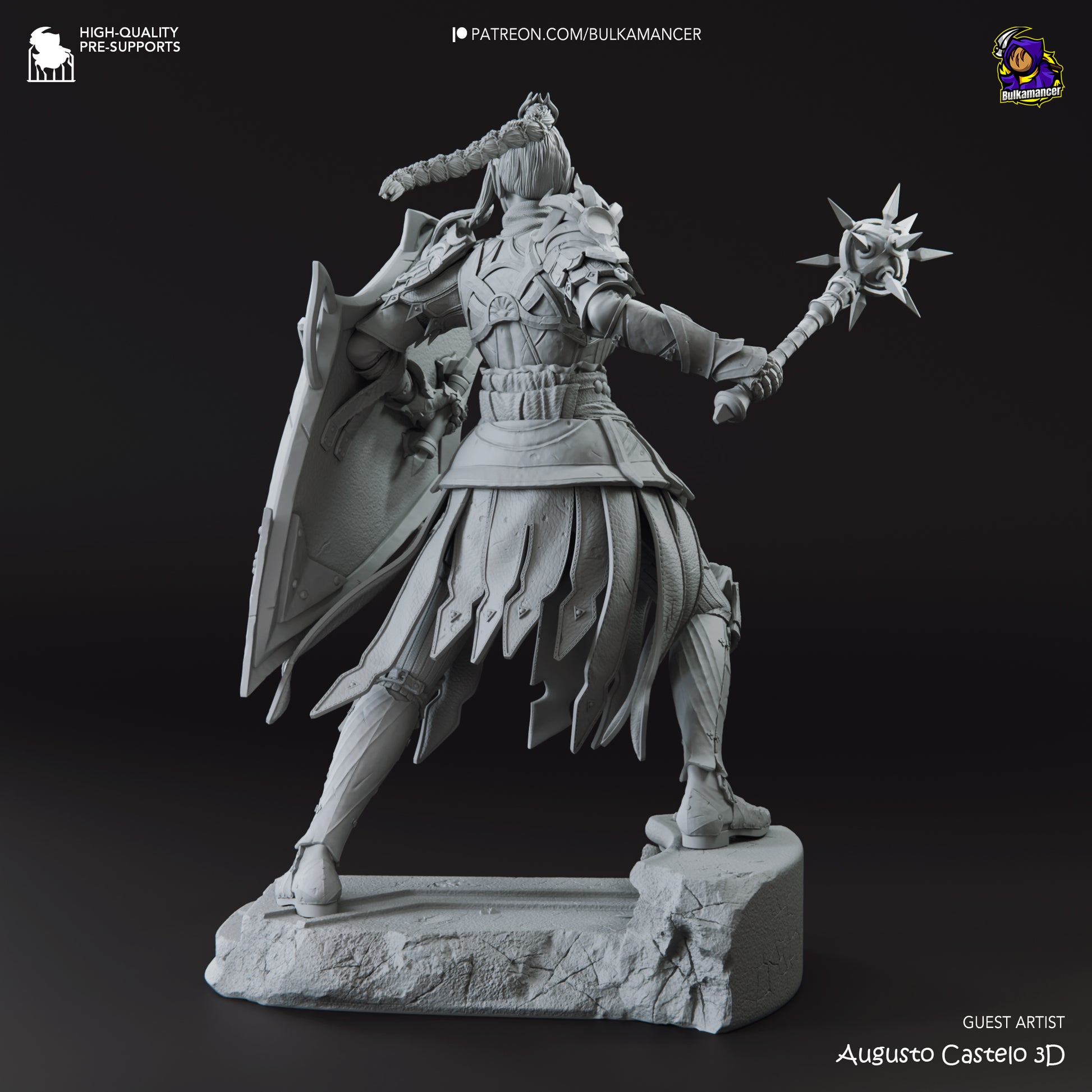 Baldurs Gate 3 Shadowheart Garage Kit | Fanmade Model | Gods favourite princess | 3D Printed - Sephiknot