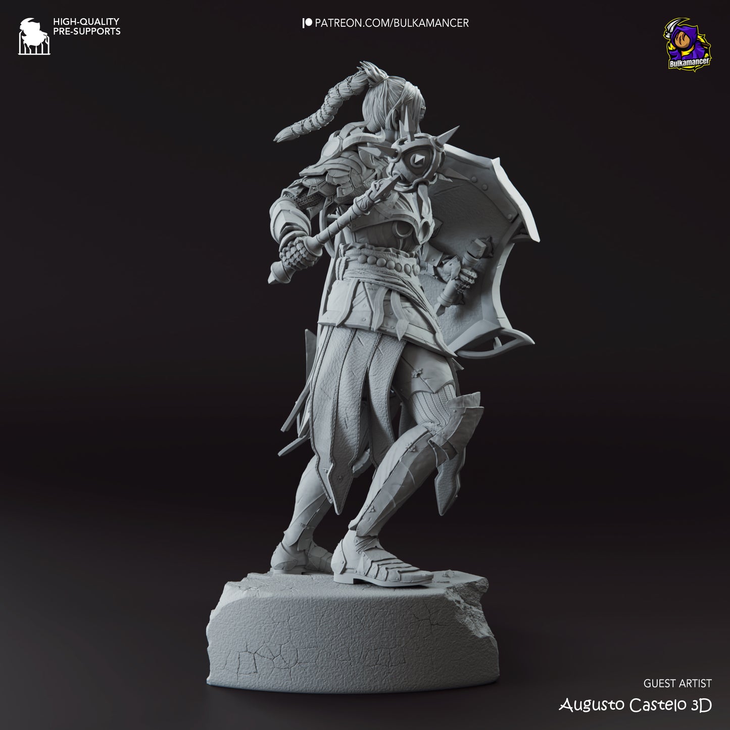 Baldurs Gate 3 Shadowheart Garage Kit | Fanmade Model | Gods favourite princess | 3D Printed - Sephiknot