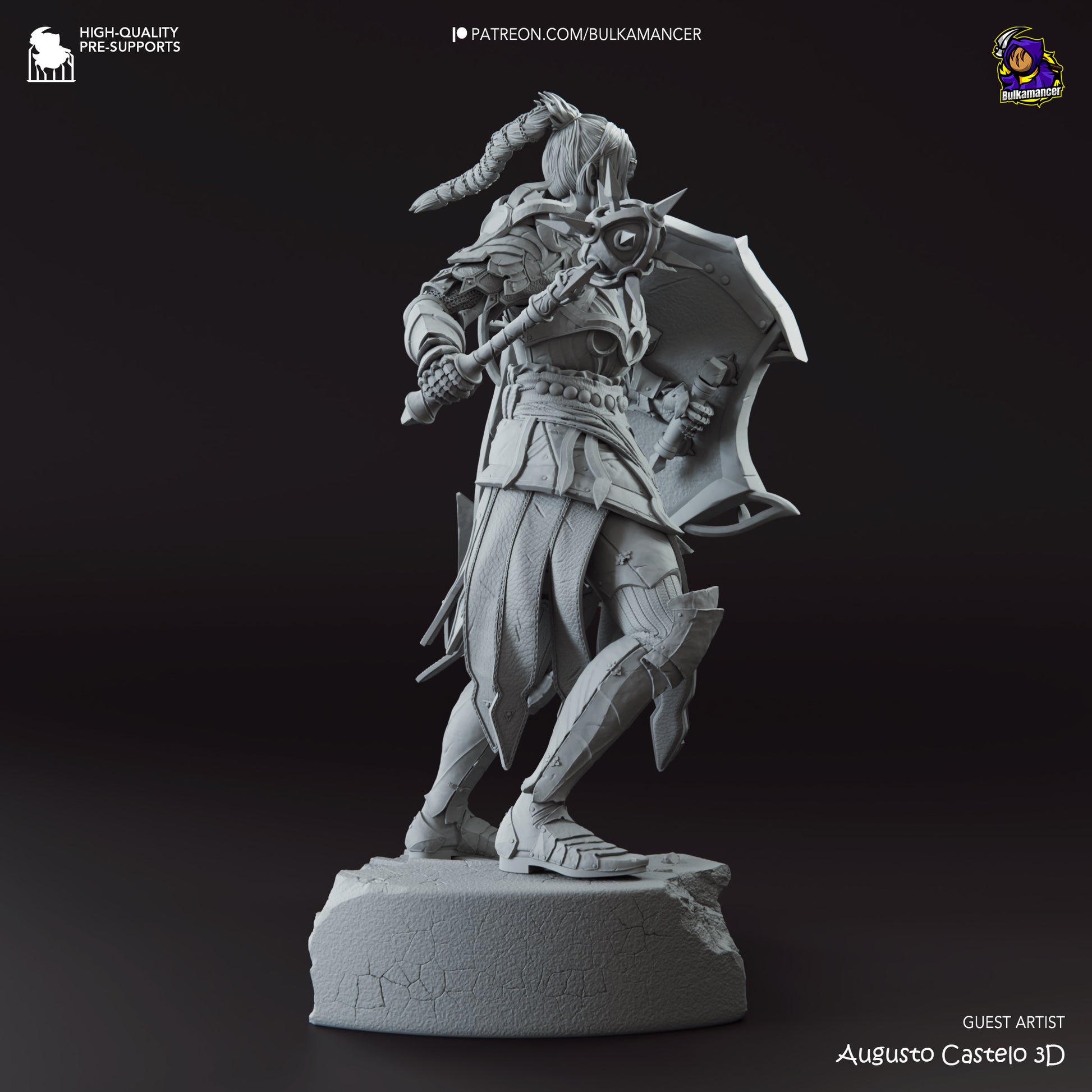 Baldurs Gate 3 Shadowheart Garage Kit | Fanmade Model | Gods favourite princess | 3D Printed - Sephiknot