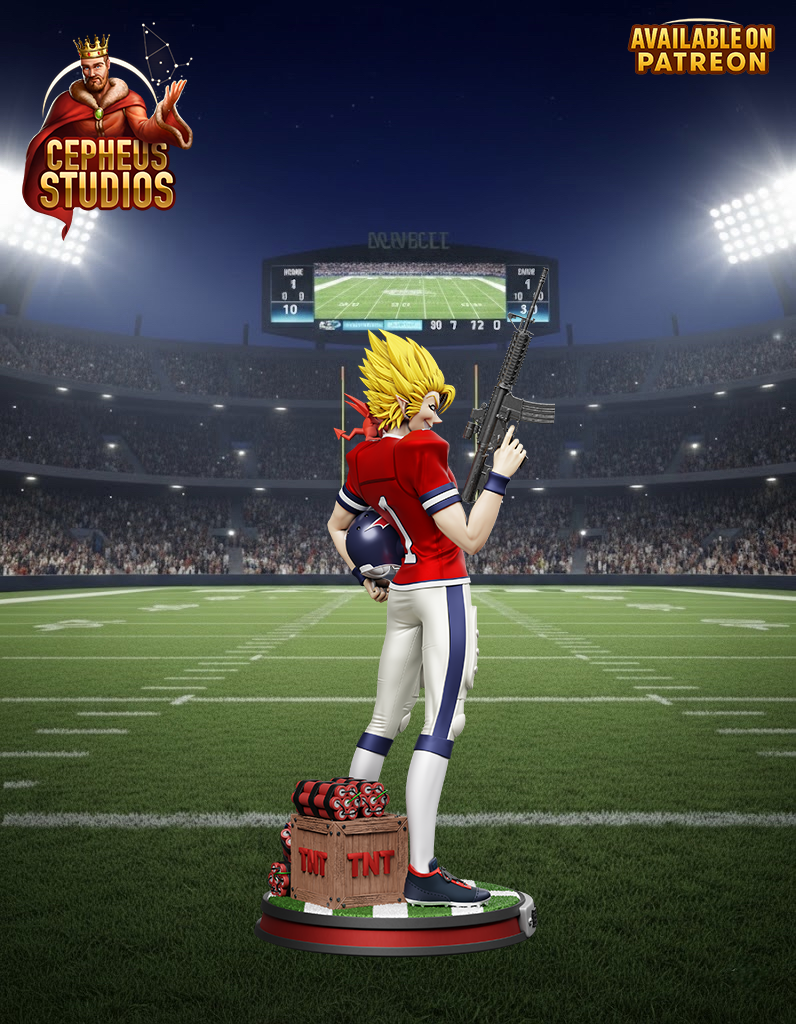 Hirumi Yoichi from Eyeshield 21 by Cepheus | High Quality Resin Print | Painted Commissions available! - Sephiknot