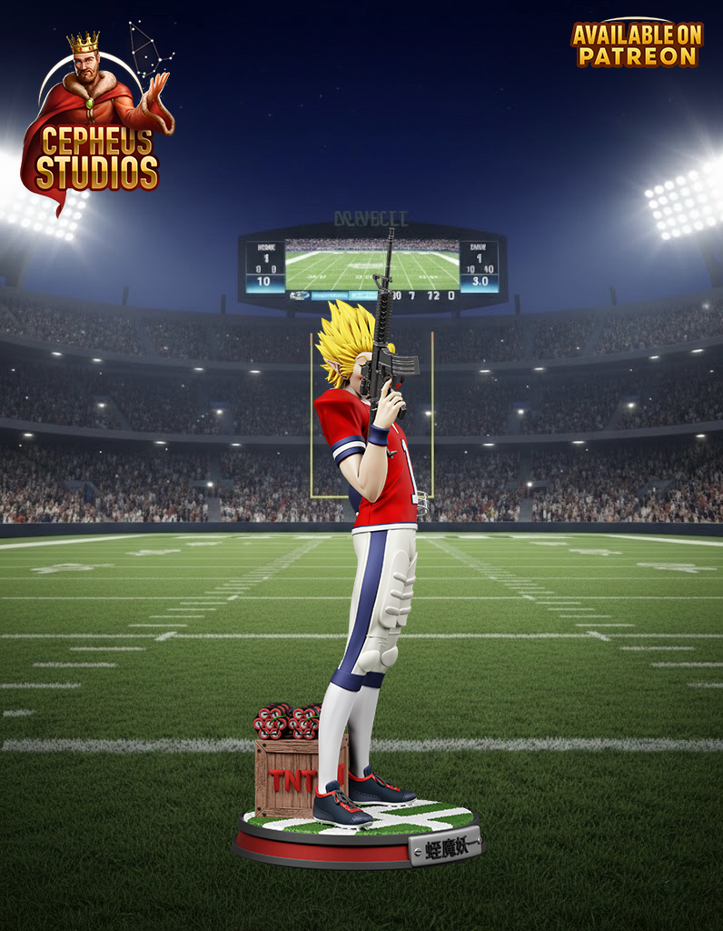 Hirumi Yoichi from Eyeshield 21 by Cepheus | High Quality Resin Print | Painted Commissions available! - Sephiknot