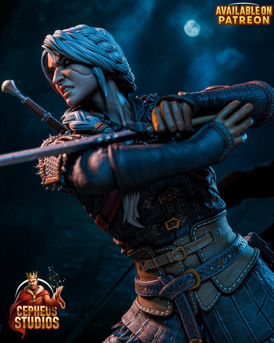 Ciri from Witcher 4 Fan-Made Model by Cepheus Studio - Sephiknot