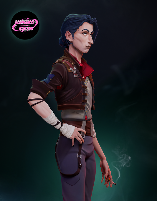 Young Silco from Arcane by Naniko-chan Figures | High Quality Resin Print | Painted Commissions available!