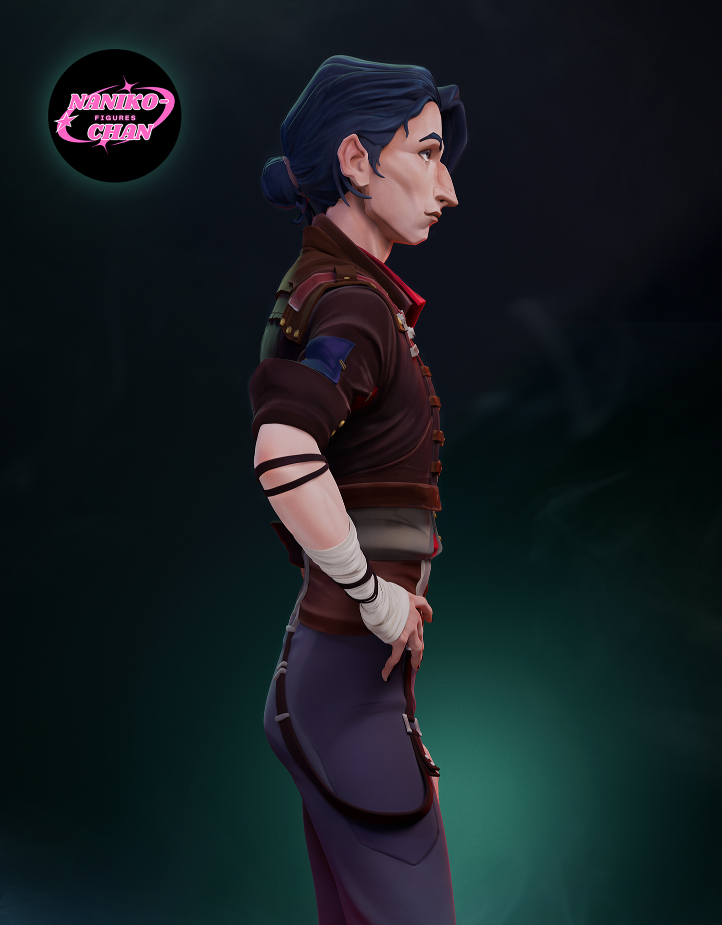 Young Silco from Arcane by Naniko-chan Figures | High Quality Resin Print | Painted Commissions available!