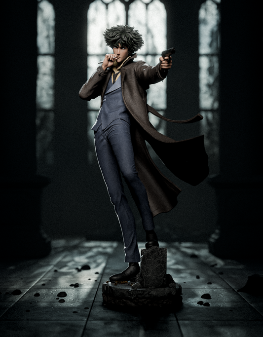 Spike from Cowboy Bebop by CA3D | High Quality Resin Print | Painted Commissions available!