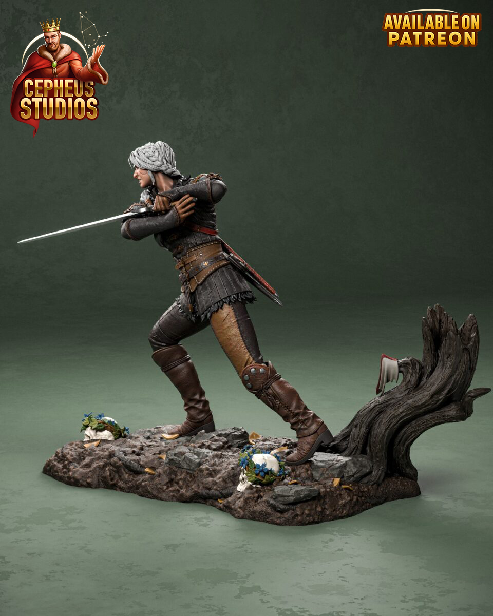 Ciri from Witcher 4 Fan-Made Model by Cepheus Studio - Sephiknot