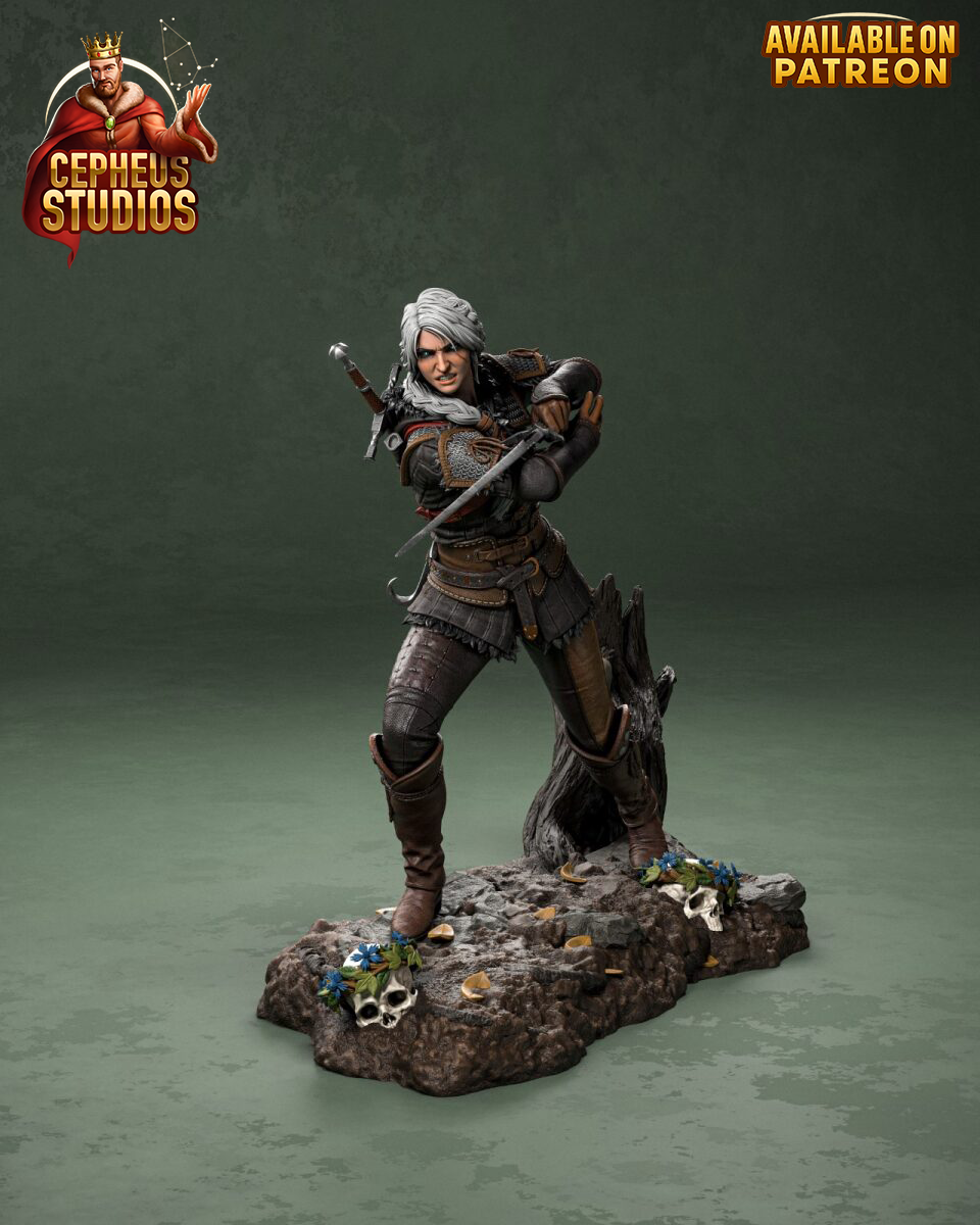 Ciri from Witcher 4 Fan-Made Model by Cepheus Studio - Sephiknot