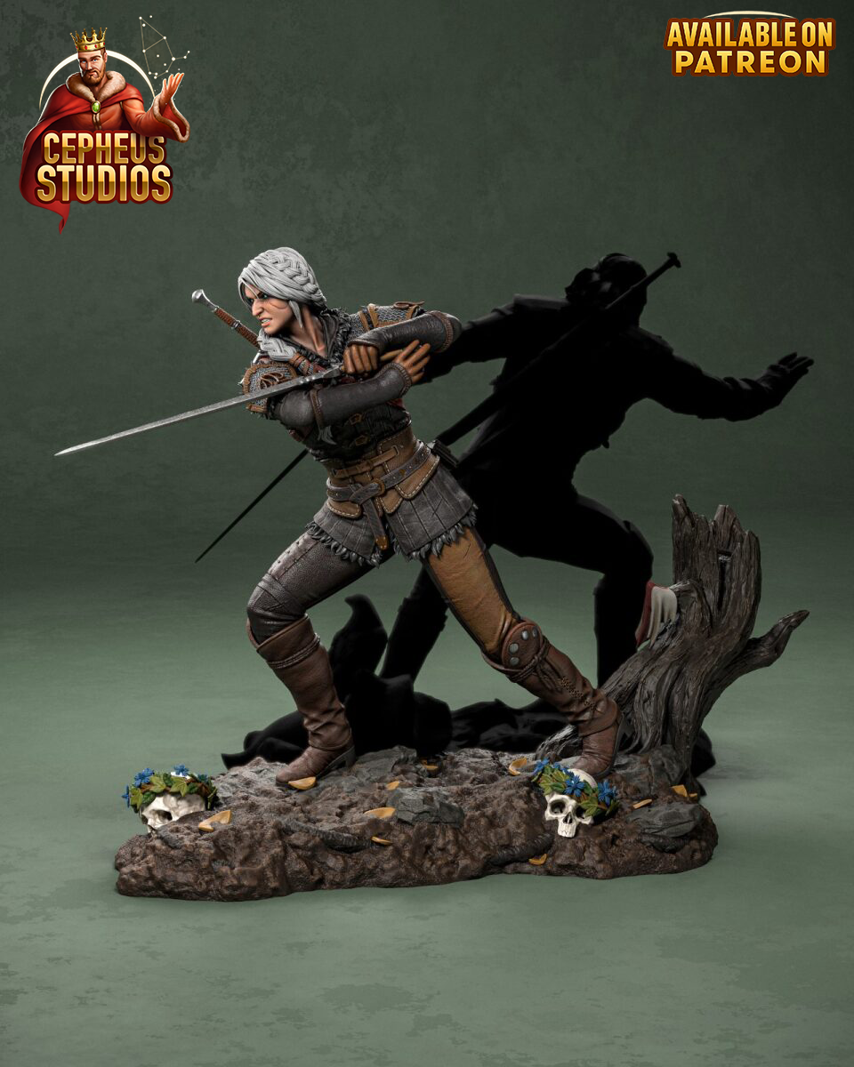 Ciri from Witcher 4 Fan-Made Model by Cepheus Studio - Sephiknot